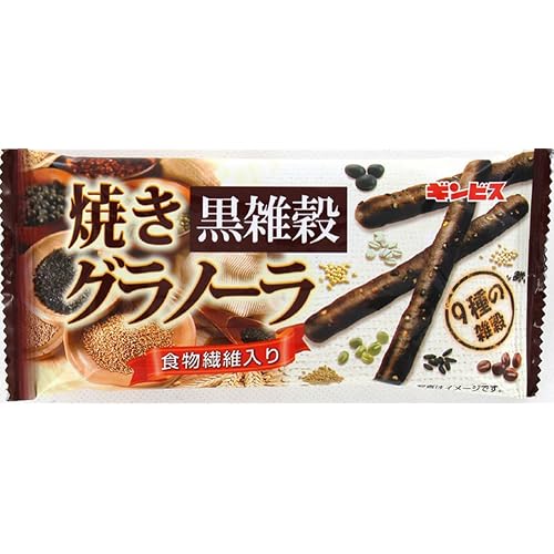 ギンビス 焼きグラノーラ 黒雑穀