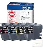 ブラザー純正 LC411-4PK インク4色パック