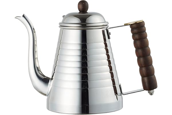 カリタ Kalita コーヒーポット 1000ml IH 対応 ステンレス 日本製 SSWケトル1000 #52274ドリップポット ケトル やかん コーヒーメーカー ヤカン サーバー 麦茶 白湯 レトロ かわいい オシャレ おしゃれ キャンプ 珈琲