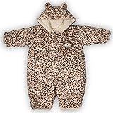 TYGJ　ベビーロンパース 赤ちゃん おくるみ ベビー＆キッズ用 豹柄　動物 0-32月　　トルコ有機綿　極細繊維　誕生日プレゼント 出産祝いギフト　　60cm