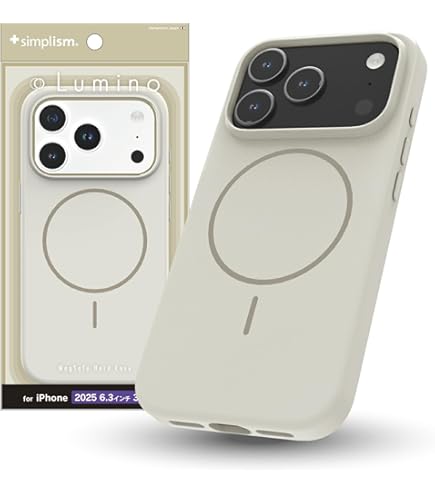 Amazon.co.jp: Simplism シンプリズム iPhone 17 Pro [Lumino] MagSafe