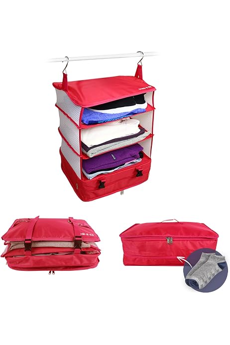 Travel Shelves \u0026 Packing Cube Organizer 