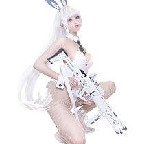 【フルセット】NIKKE 勝利の女神 ニケ バイパー コスプレ衣装＋靴＋ウィッグ Amazon.co.jp: [神併良品] ブラン コスプレ ウィッグ付き 白ウサギ SSR