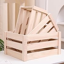 Amazon｜MJKQ9 収納ボックス 木製 ふた付き 引き出し 36*26*18cm