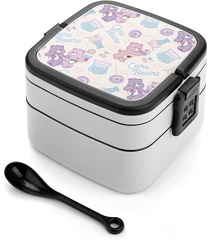 Amazon | ケアベア 弁当箱 2段 ふんわり盛れる ランチボックス 仕切