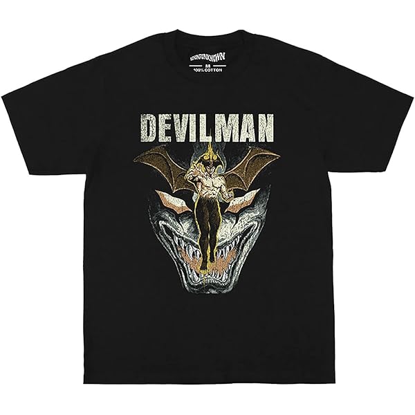 Amazon | [DJUNA] 永井豪 デビルマン Devilman 復古 アニメ 漫画 流行