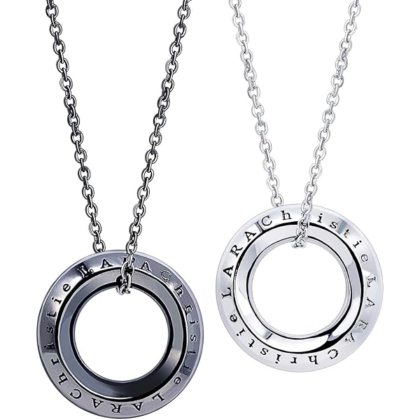 Amazon | [ララクリスティー] ペアネックレス エタニティ [ PAIR Label