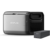 美品 エコフロー EcoFlow GLACIER Classic 35L ポータブル冷蔵庫 専用バッテリーパック 冷蔵 冷凍 給電 充電 アウトドア 災害 GLACIER Classic 35L ポータブル冷蔵庫＋専用バッテリーパック