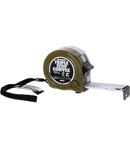 Amazon.co.jp: タジマ(Tajima) コンベックス 5.5m×22mm ロック22 尺