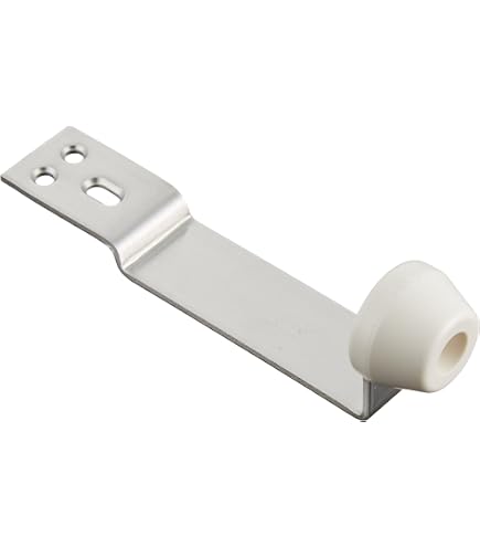 Amazon | シロクマ ロケット戸当り 90mm クローム RB-1 | ドアノブ・ツマミ