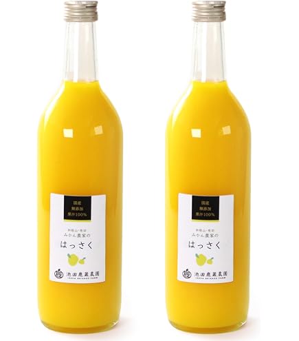 Amazon.co.jp: 山北みらい 山北みかんストレートジュース 720ml : 食品