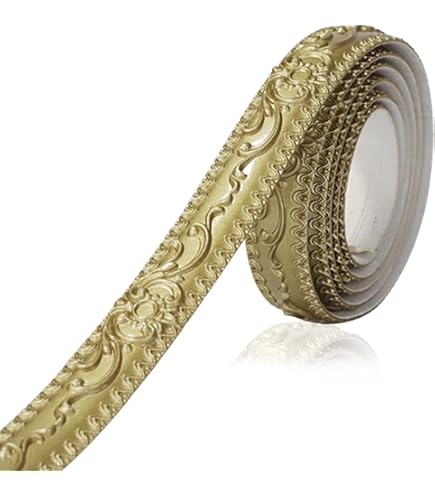 CRASPIRE 16.4Ft/5m Flexible Molding Trim 0.8 Inch Wide Peel And Stick - View #4