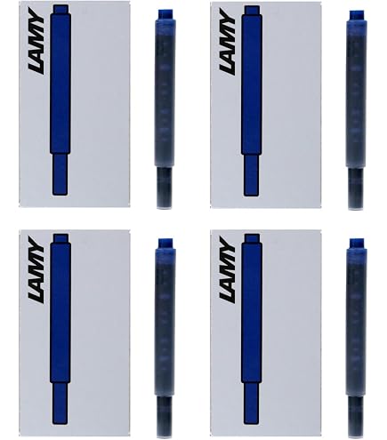 Amazon | Lamy T10万年筆インクカートリッジ-ミックス4パック（20