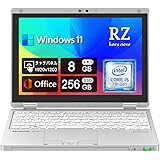 【整備済み品】超軽量2in1モデルPanasonic Let`s note CF-RZ6 ■10.1型WUXGA(1920x1200) タッチパネル対応 / Win11 / 第7世代 Intel Core i5-7Y57＠1.2GHz / メモリ8G