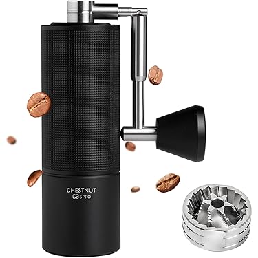 Amazon | TIMEMOREタイムモア栗子C3S Proブラック手挽きコーヒーミル
