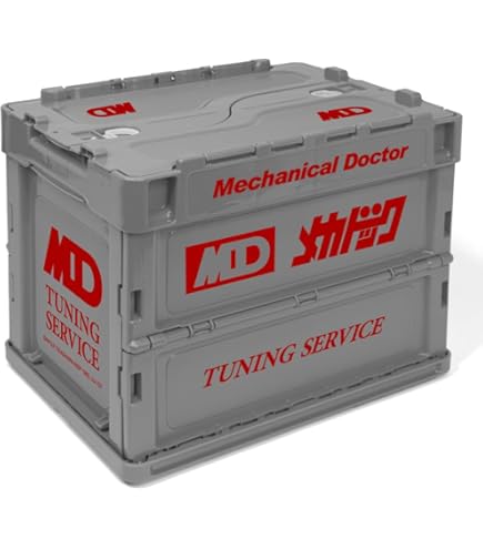 Amazon.co.jp: よろしくメカドック 山型ツールボックス レッド