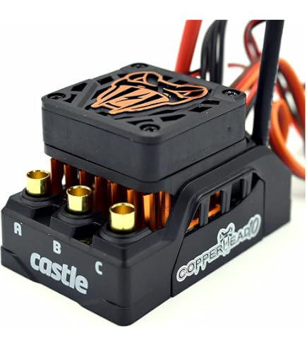 Amazon | Castle Creations Sv3 防水 1:10Th 12V ESC & 1406-7700
