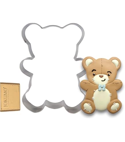 Timbro Decorativo Per Biscotti E Torte - Teddy On The Moon, 6 Cm - Foto 3
