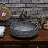 GYP 盆地陶芸アート流域シンクウォッシュ盆ヨーロッパスタイルシンプルなレトロ ( 色 : A )