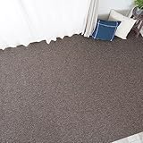 スミノエ(Suminoe) オーダーラグ ブラウン 幅200cm×長さ140cm 防炎 防ダニ ポリプロピレンミックスループ