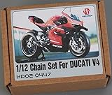 ホビーデザイン HD02-0447 1/12 ドゥカティ V4 チェーンセット(タミヤ 14140用)（PE+Metal parts+Resin）