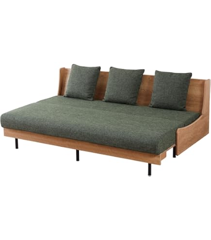 Amazon｜フランスベッド ソファベッド ルーカス 本革ソファーベッド