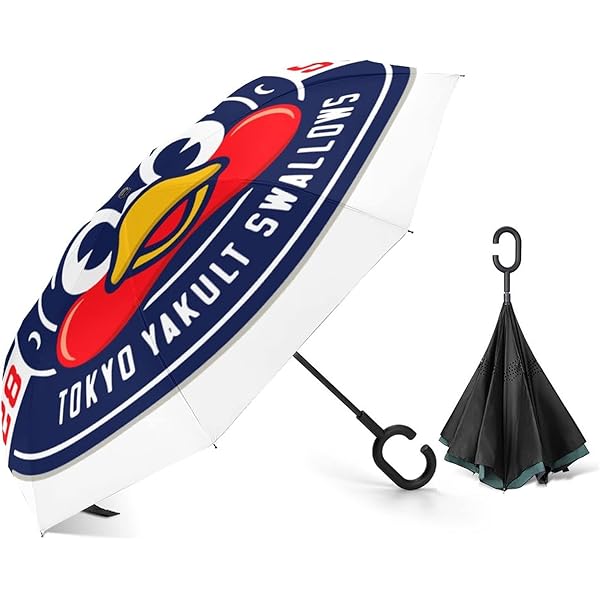 Amazon | 東京ヤクルトスワローズつば九郎 傘 折りたたみ傘 日傘 晴雨