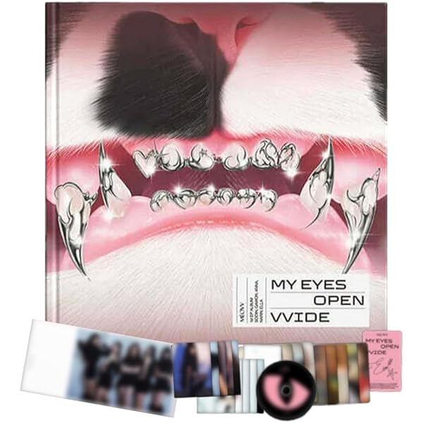 MEOVV, MEOW - MEOVV MY EYES OPEN VVIDE 1st EP Album JELLY PAW