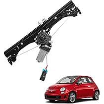 fiat 500 ウィンドウレギュレーター モーター付き　助手席　左側　新品 Amazon.co.jp: パワーウインドウレギュレーター モーター付き