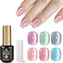 Amazon | Biutee マグネットネイル ジェル 6色セット 8ml 水光カラー