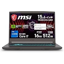 Amazon.co.jp: MSI ゲーミングノートPC Thin 15 B13V GeForce RTX 4050