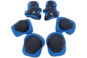 HelloGO キッズ プロテクターセット プロテクタ－（手首・ひじ・ひざ)6点セット 子供用 防具