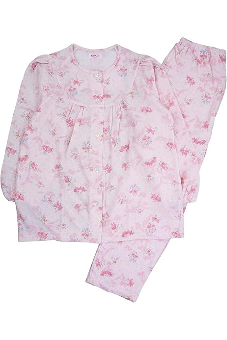 Amazon.co.jp: Gunze TG2384 Women's Long Sleeve Pajamas