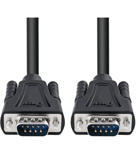 Amazon.co.jp: DTECH 15フィート COMポートシリアルケーブル オス-メス