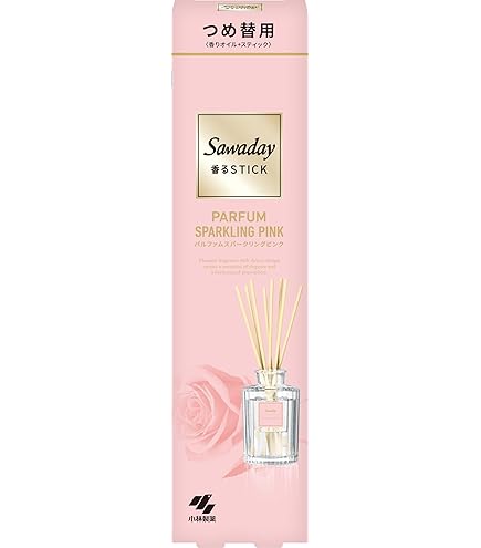 ⁑【8セット】サワデー香るスティック パルファムモーニングムスク 詰め替え用 サワデー香るスティック パルファム ホワイトムスク 玄関 部屋用