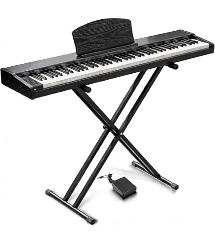 Amazon | カシオ 電子ピアノ PX-S1100 ブラック スタンド＆ケース