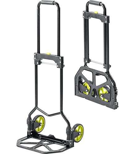 Amazon.co.jp: キャリーカート 大型タイヤ 静音 台車 運搬キャリー 耐