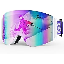 Amazon | [NamiPro] スキーゴーグル メンズ 【フレームレス広視界