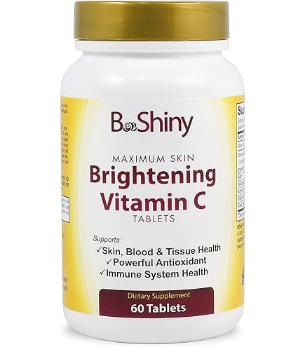 BeShiny L Glutathione Skin Lightening Brightening Pills 1000 Mg Antioxidant Anti Aging To Support Liver Health & Detox Help Immune & Brain Function Reduce Free Radical Damage Vegan 60 Capsules