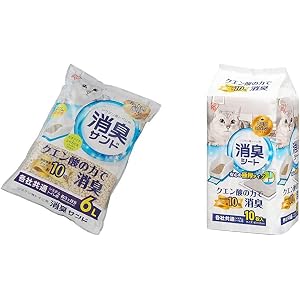 アイリスオーヤマ システムトイレ用 消臭シート+猫砂