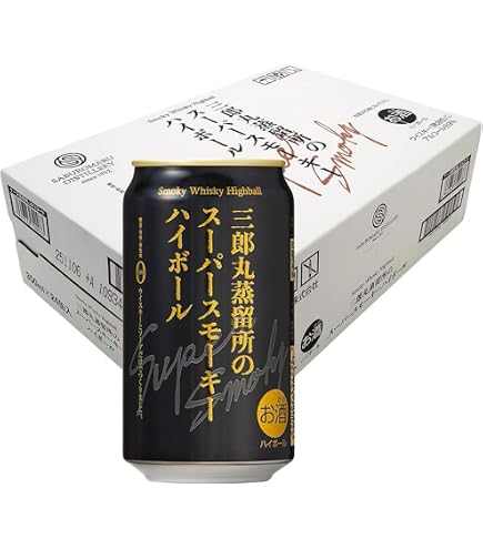 三郎丸蒸留所 スモーキー ハイボール 350ml×36本 Amazon.co.jp: 三郎丸蒸留所のスーパースモーキーハイボール 350ml 24