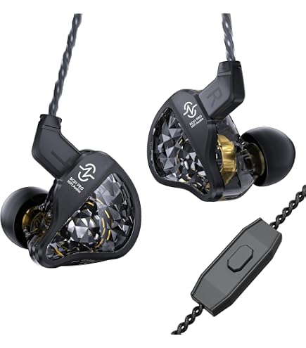 リケーブル可能イヤホン 本体 Amazon | 【CCZ 4978】Yinyoo リケーブルTFZ 3.5mm イヤホンケーブル