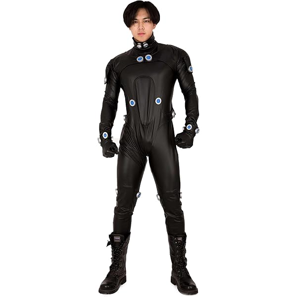 GANTZ ガンツ ボディースーツ　コスプレ　ウィッグ付き サイズ　Ｌ GANTZ ガンツ ボディースーツ コスプレ ウィッグ付き サイズ L