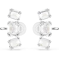 Amazon | 【公式】【スワロフスキー】Matrix クリップイヤリング