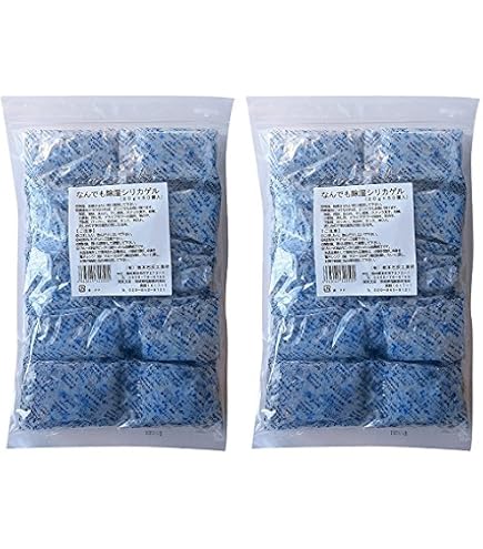 Amazon.co.jp: シリカゲル乾燥剤「なんでも除湿シリカゲル」20g×20個入