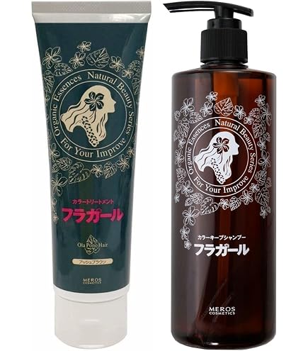 Amazon | フラガールカラートリートメント アッシュブラウン【同色2本