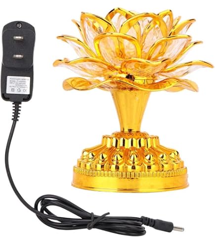 Amazon｜RAYWILL 蓮花 蓮の花 蓮華 仏花 仏具 蓮の花 ロータス 蓮 LED