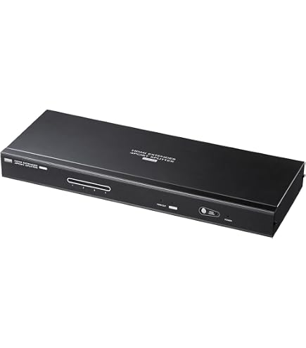 Amazon | サンワサプライ HDMIエクステンダー(送信機・4分配) VGA