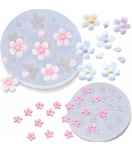 Amazon.co.jp: 桜/桃の花 シリコンモールド チョコレート型 DIY 手作り
