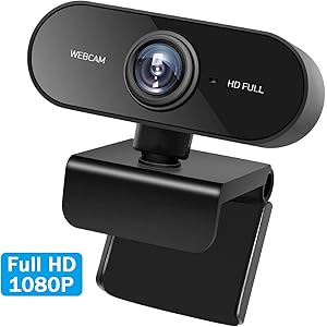 【速出荷】URVOLAX ウェブカメラ Webカメラ フルHD1080P マイク内蔵 200万画素 超広120°画角 配信ウェブカメラ 30FPS オートフォーカス 自動光補正 USB接続だけすぐ使用可 ユーチューバーライブ 在宅勤務 動画配信 ゲーム実況 ビデオ会議 オンライン授業 家庭ビデオ通話 ノイズ低減 上下角度調整可 Windows2000/WindowsXP/Vista/Win7/Win8/Win10/Mac OS/Linuxなど対応 ドライバー不要